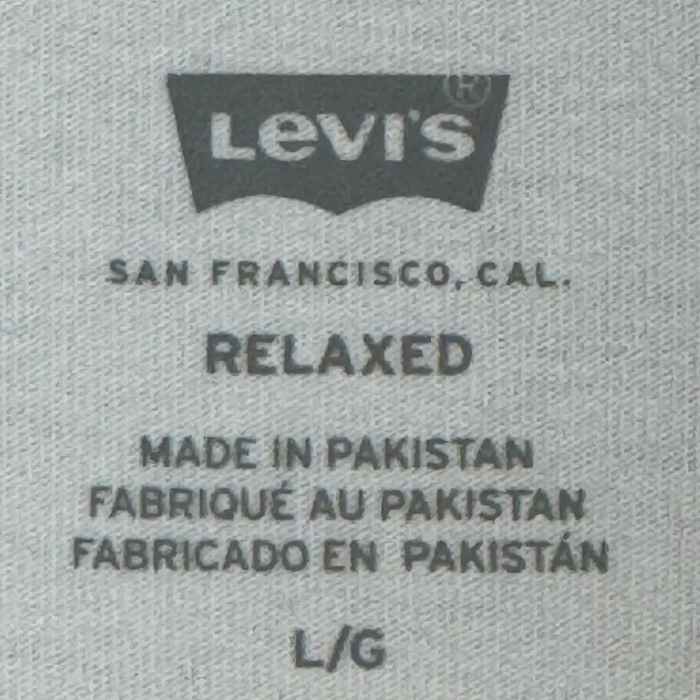 Levi’s Long Sleeve Wonderful World Glow in the Dark T-shirt L